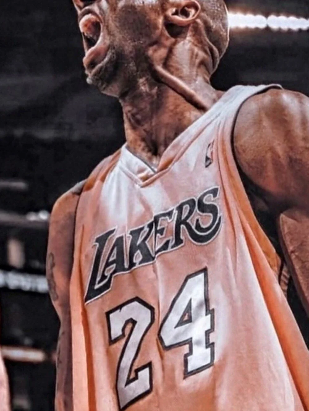 NEW!💯 KOBE BRYANT LAKERS 8.5x11 ULTRA GLOSSY VINTAGE CREATED BASKETBALL POSTER!